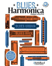 Blues Harmonica - Philippe Gehanne  - Editions J.J. Rebillard