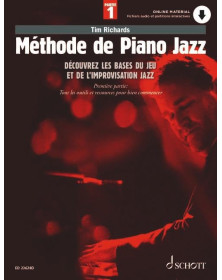 Méthode de Piano Jazz Vol. 1 - Tim Richards - Editions Schott
