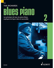 Blues Piano 2 - Tim Richards -  Version Française - Schott Music