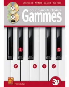 Gammes Improvisation Clavier 3D - Frederic Dautigny - Play Music