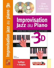 Improvisation Jazz Au Piano 3D - Manu Maugain - Play Music