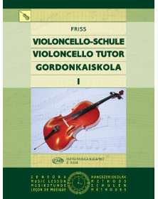 Violoncelloschule Vol. 1 - Antal Friss - Editio Musica Budapest