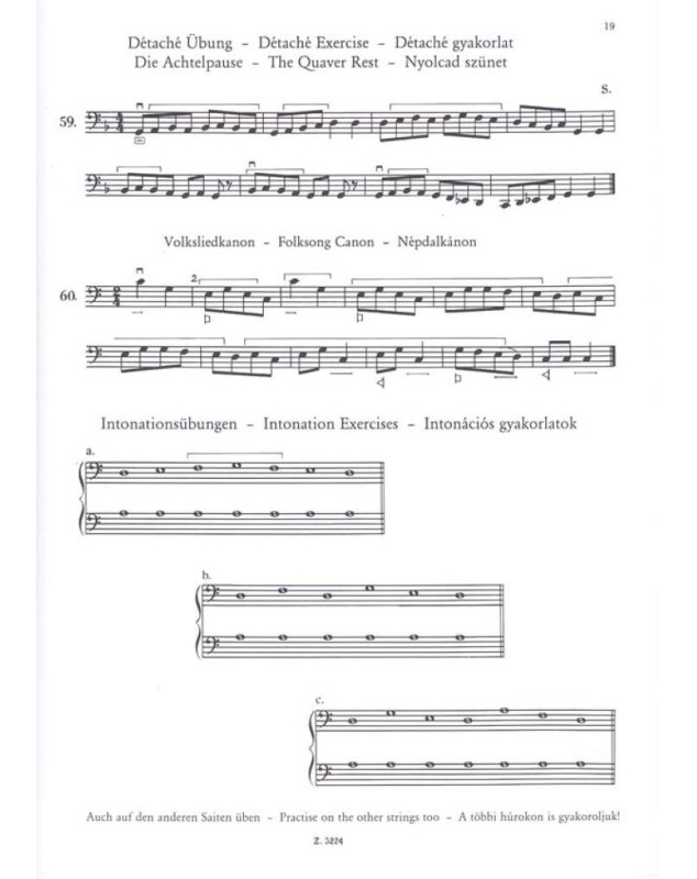Violoncelloschule Vol. 1 - Antal Friss - Editio Musica Budapest
