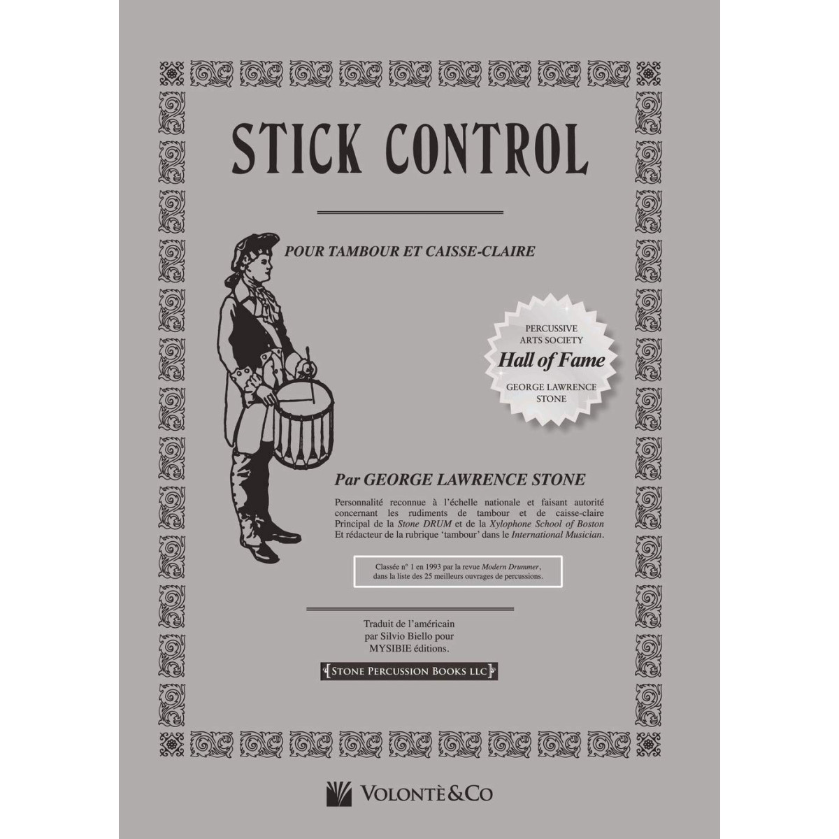 Stick Control pour Tambour et Caisse-Claire (VF) - Lawrence Stone
