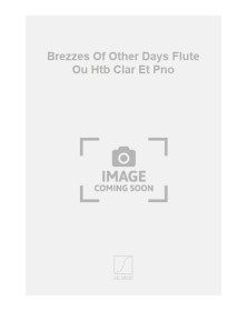 Brezzes Of Other Days - Marta Árkossy Ghezzo - Editions Salabert