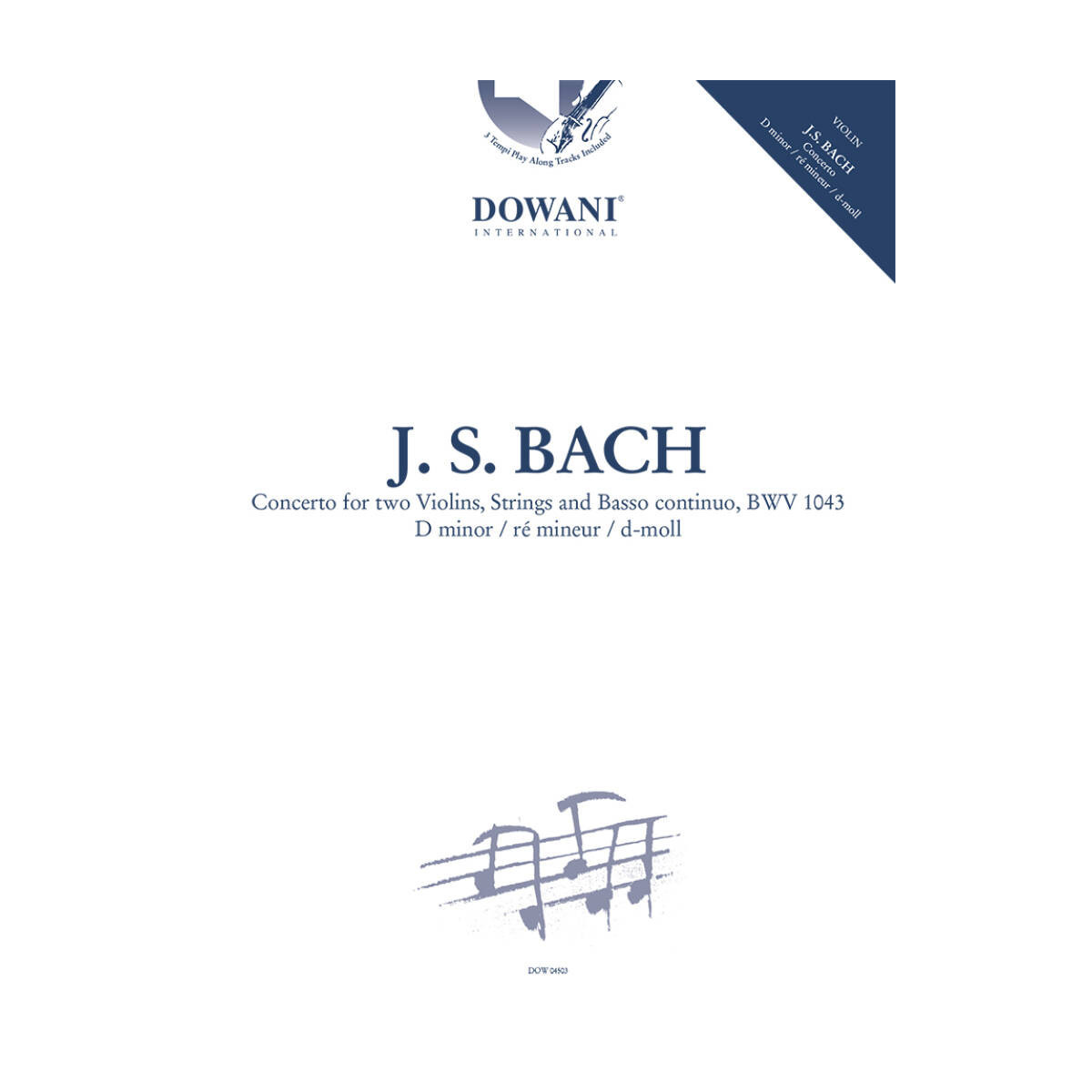 JS Bach : Concerto pour 2 Violons, cordes et BC BWV 1043 - Dowani