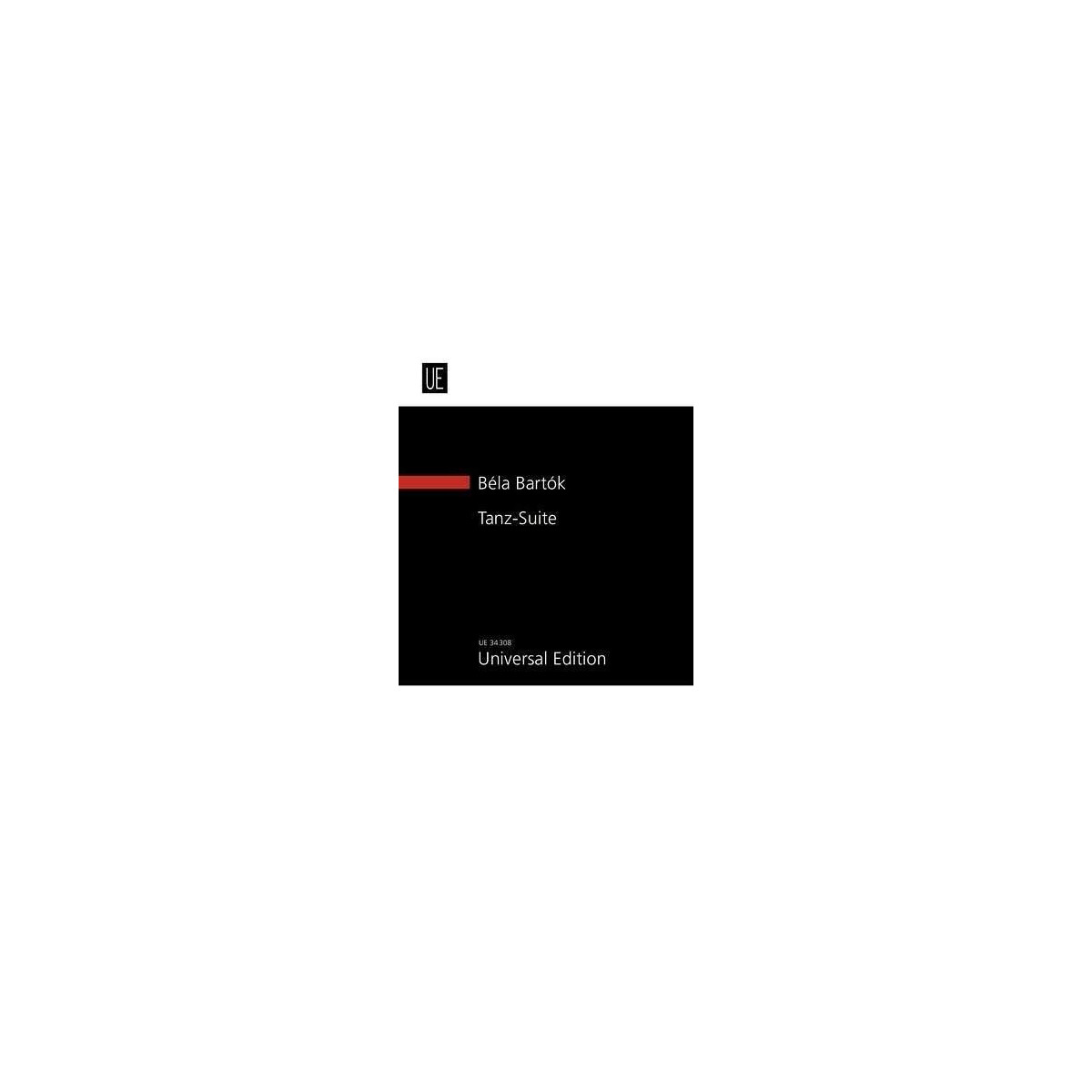 Tanz-Suite - Béla Bartók - Partition d'étude - Universal Edition