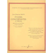 Etudes Concertantes - Flûte traversière - JS Bach - Billaudot