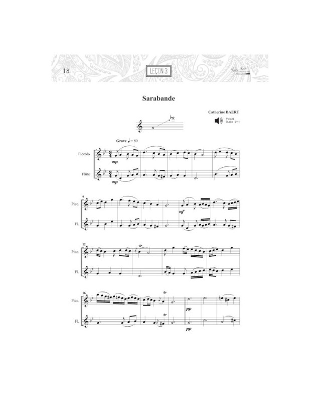 Piccolo ! - Méthode - Catherine Baert - Editions Robert Martin