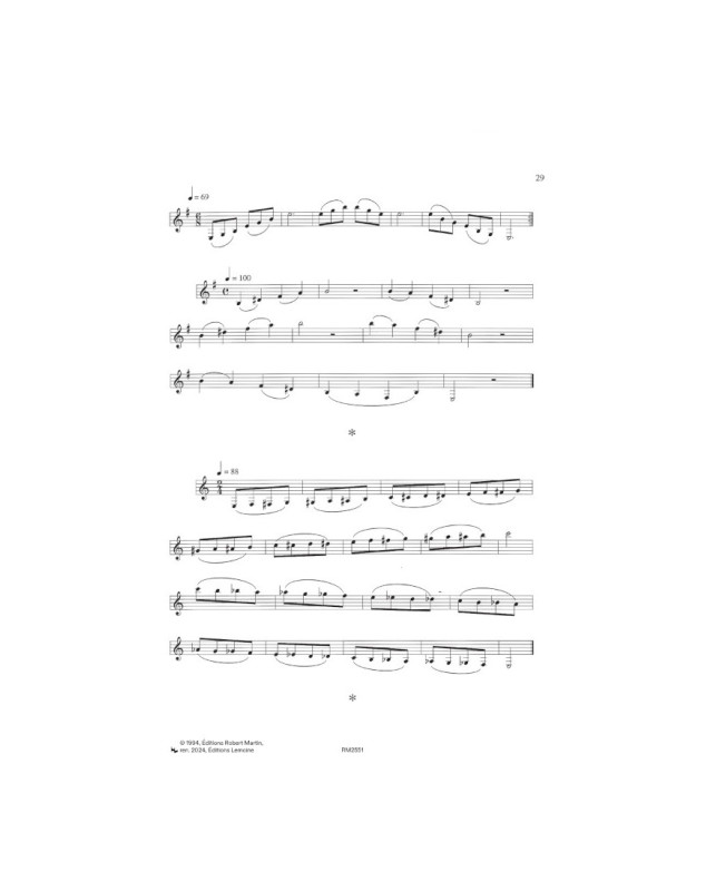 Le Clarinettiste Préparatoire - Jean Noel Crocq - Robert Martin