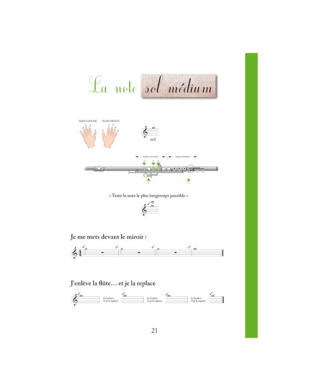 La 1ère Méthode du Tout Petit Fluté - Editions Robert Martin