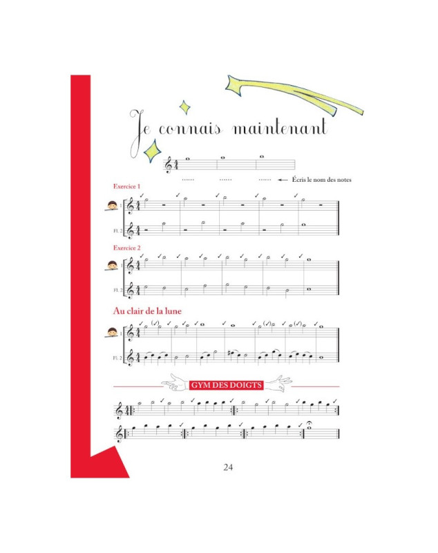 La 1ère Méthode du Tout Petit Fluté - Editions Robert Martin
