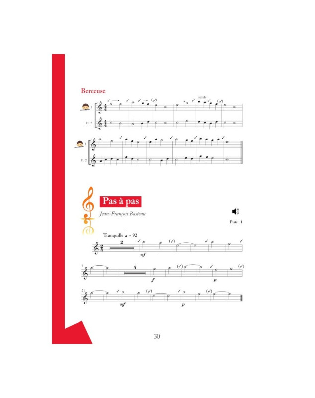 La 1ère Méthode du Tout Petit Fluté - Editions Robert Martin