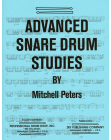 Advanced Snare Drum Studies - Mitchell Peters - Try Music