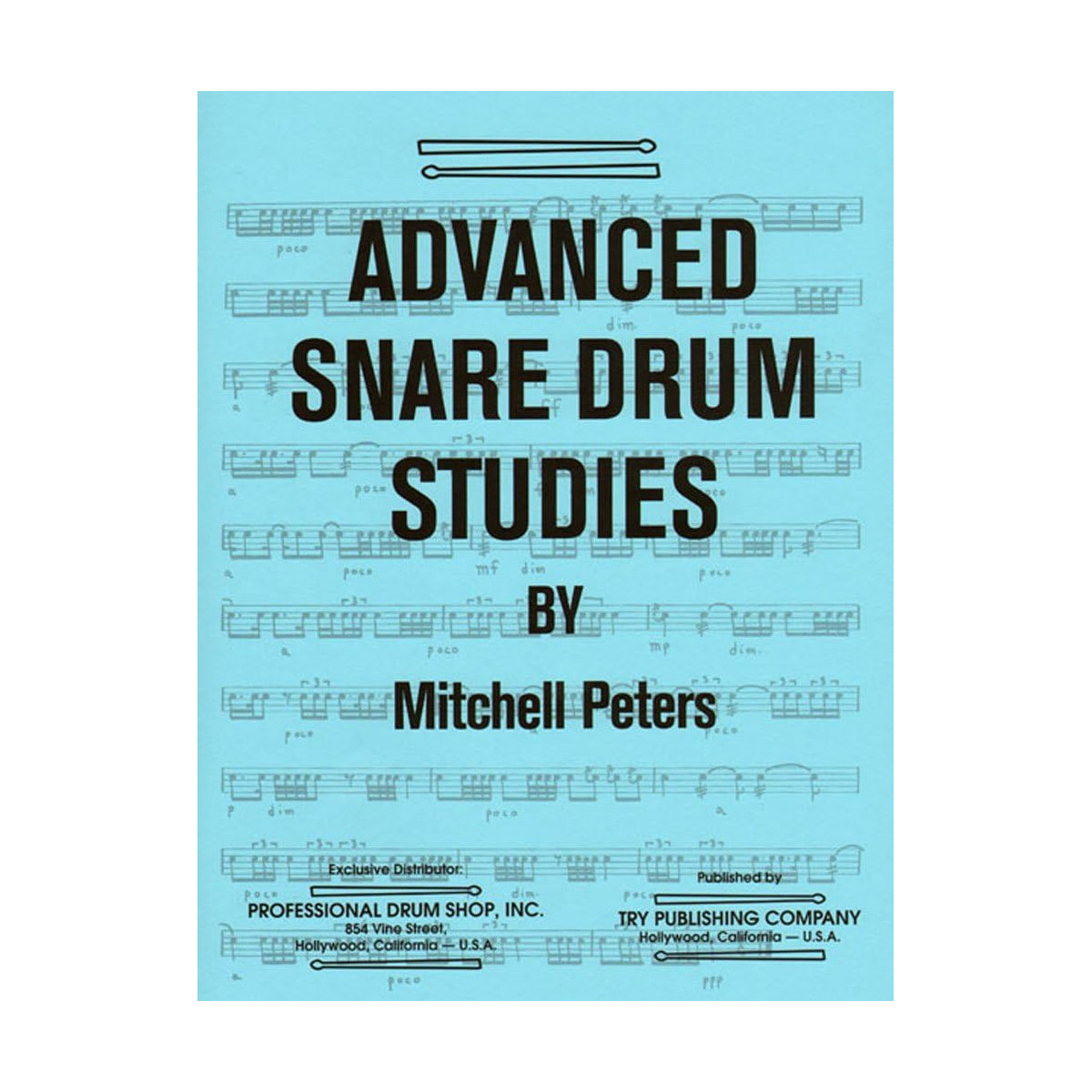 Advanced Snare Drum Studies - Mitchell Peters - Try Music