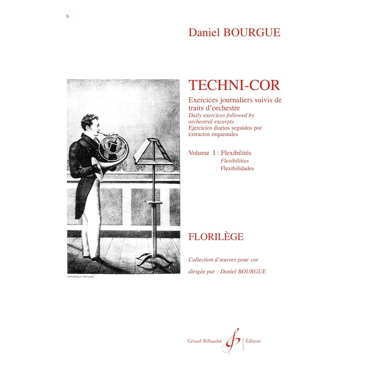 Techni-Cor Volume 1 : Flexibilites - Daniel Bourgue - Gérard Billaudot
