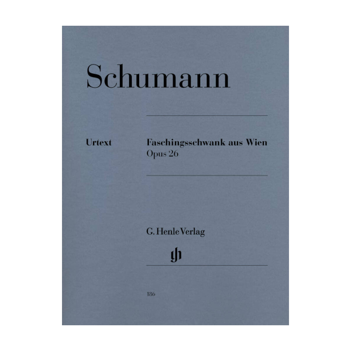 Carnaval de Vienne Op.26 - Schumann - Henle Verlag Urtext