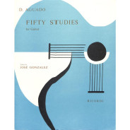 (50) Fifty Studies - Guitare - Dionisio Aguado - Editions Ricordi