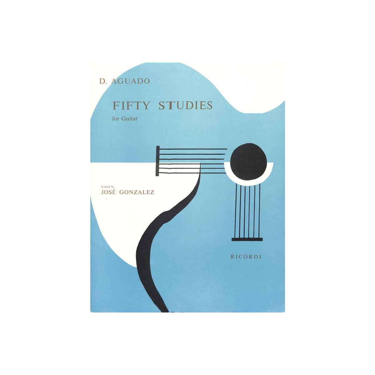(50) Fifty Studies - Guitare - Dionisio Aguado - Editions Ricordi