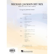 Michael Jackson Hit Mix - Flex Band - Conducteur + Parties - Hal Leonard