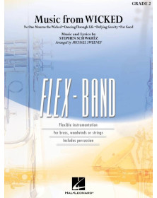 Music from Wicked - Flex Band - Conducteur + Parties - Hal Leonard