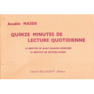 15 minutes de lecture quotidienne - Amable Massis - Gérard Billaudot