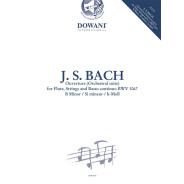 Suite en si mineur BWV 1067 - Flute - JS Bach - Editions Dowani