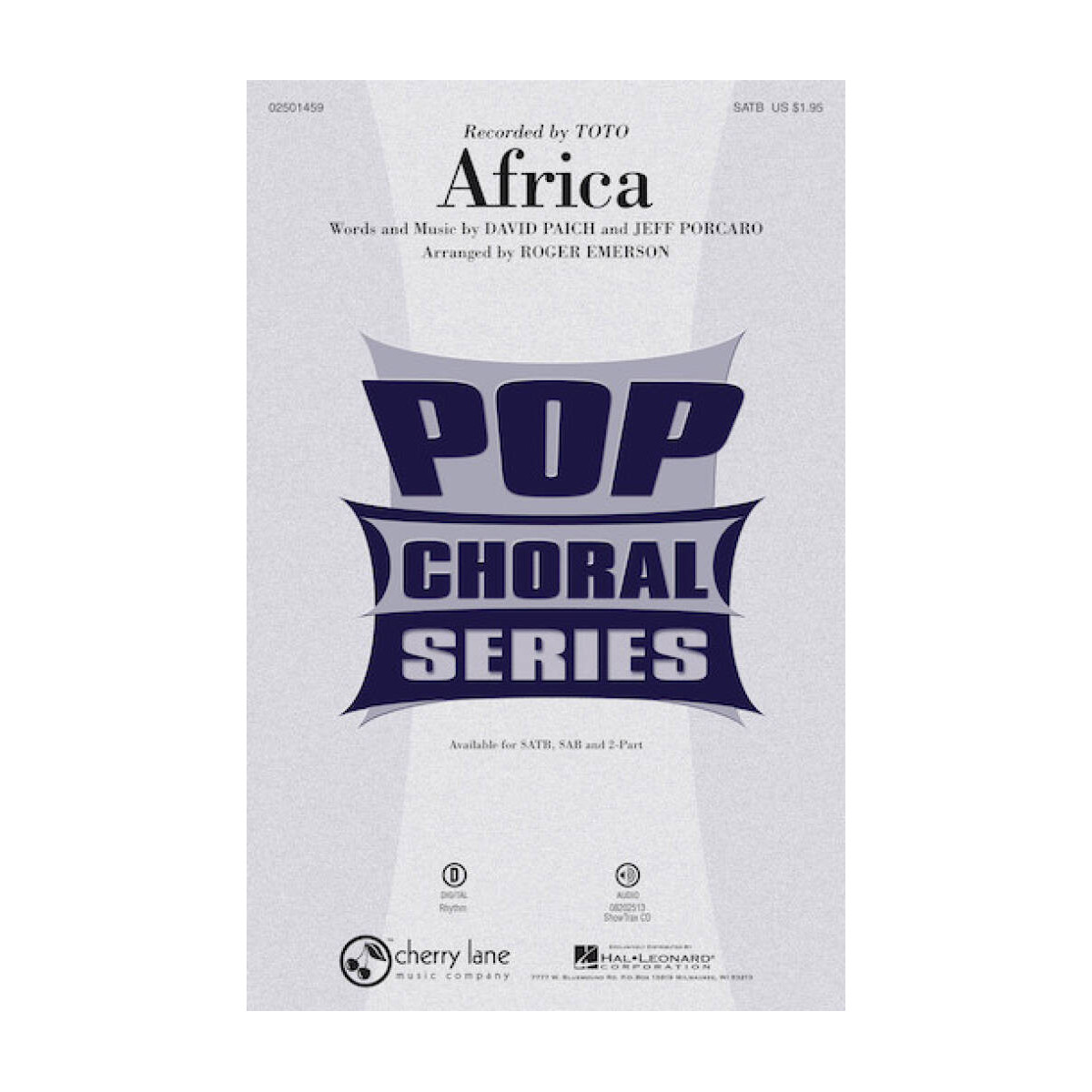 Africa - Toto - SATB Choeur Mixte et Piano - Hal Leonard