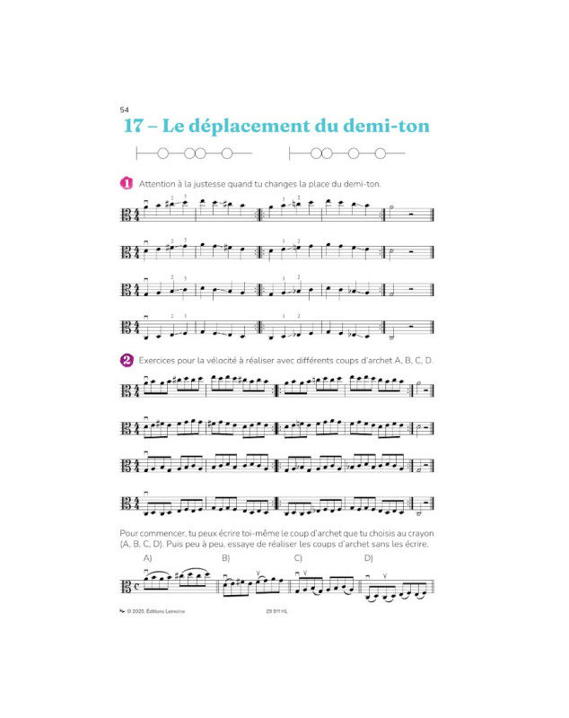 La Méthode d'alto pour les débutants, Vol.1 - Caroline Simonot