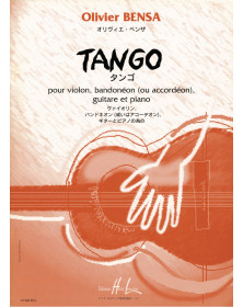 Tango - Olivier Bensa - Editions Henry Lemoine