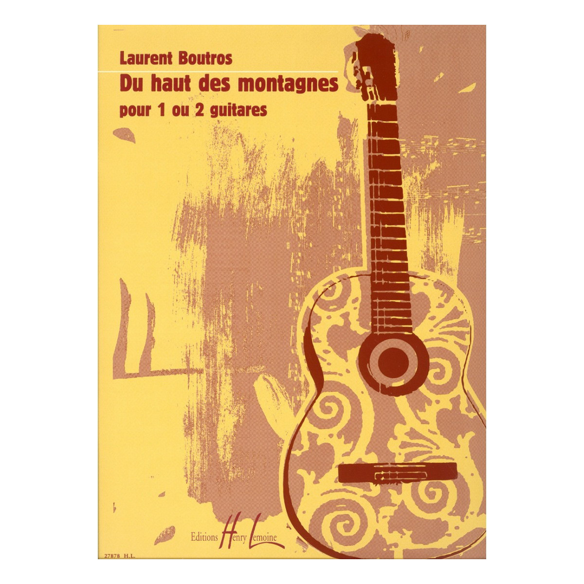 Du haut des montagnes - Laurent Boutros - Editions Henry Lemoine