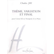 Thème, Variation et Final - Charles Jay - Editions Henry Lemoine