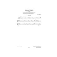 Pascal Proust : 22 Chantetudes pour Flûte