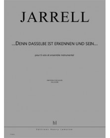...Denn dasselbe ist Erkennen und Sein...