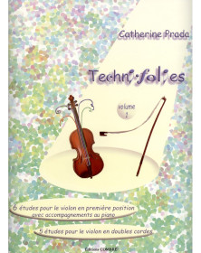 Techni-folies Vol.1 - Violon - Catherine Prada - Editions Combre