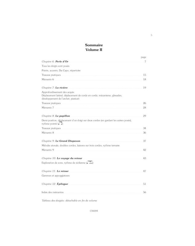Le Grand diapason Vol.2 - Catherine Prada - Editions Combre