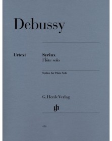 Syrinx - Flute - Claude Debussy - Henle Verlag Urtext