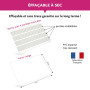 Ardoise avec Portées Musicales