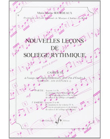 Nouvelles leçons de solfège rythmique Volume 3