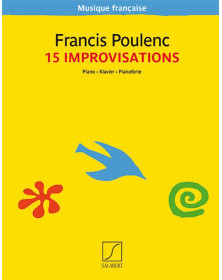 Quinze (15) Improvisations - Francis Poulenc - Piano - Salabert