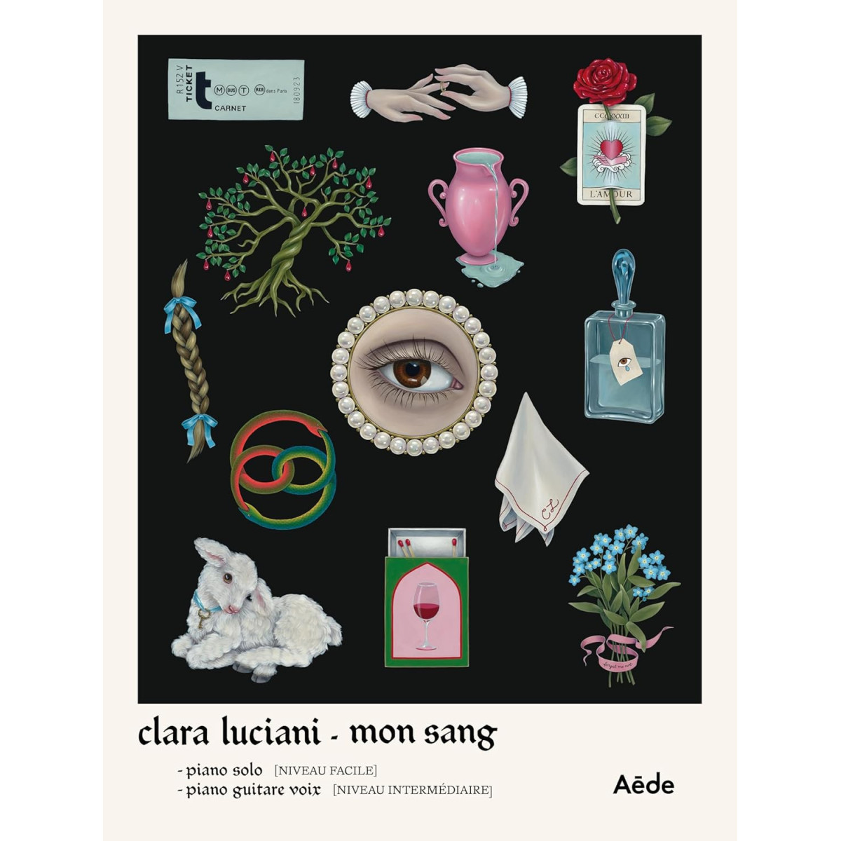 Clara Luciani : Mon Sang - Partitions Piano, Voix et Guitare - Aede Music