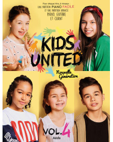 Kids United Vol. 4 - Partitions Piano, Voix, Guitare - Aede Music