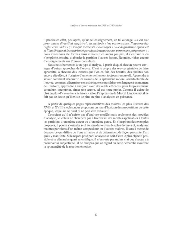 Sabine Bérard : Musique langage vivant Vol. 1 : 17è et 18ème siècle