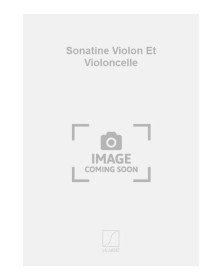 Sonatine Violon Et Violoncelle - Jean Rivier - Editions Salabert