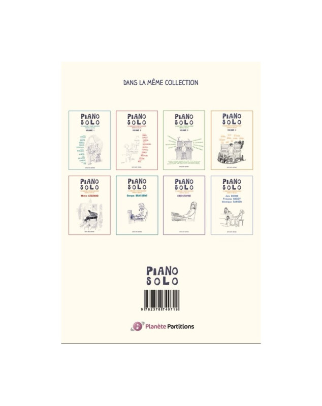 Piano Solo Vol. 5 - Recueil de Partitions - Capte Note Editions