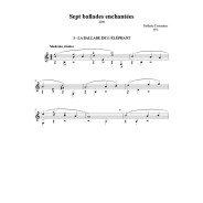 7 Ballades Enchantées - Guitare - Frédéric Costantino