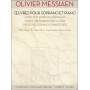 Œuvres pour soprano et piano - Olivier Messiaen - Editions Durand