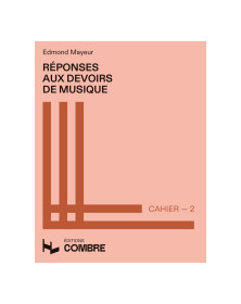 Réponses aux devoirs du Cahier 2 - Edmond Mayeur