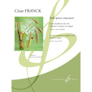 Solo pour Concours - Saxophone Alto - César Franck