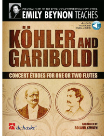 Köhler et Gariboldi : Concert Etudes - Flûte Traversière - De Haske